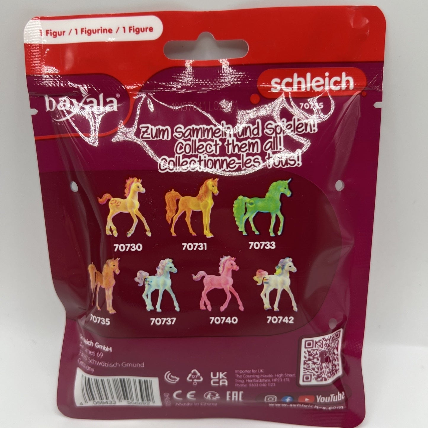Schleich Bayala Unicorn Horse Series 4 Caramel Fantasy Figure 70735 Sealed