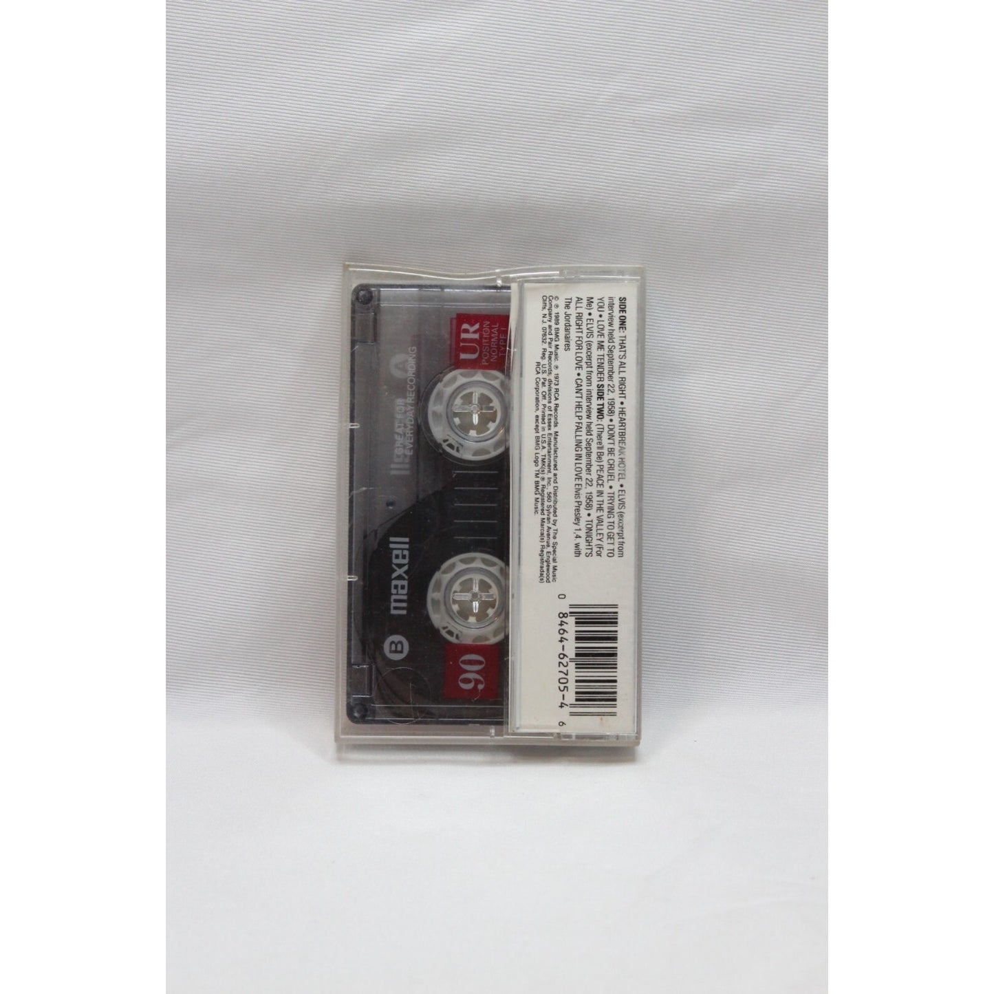 Elvis A Legendary Performer Vol 1 Cassette Tape Tested Music Used