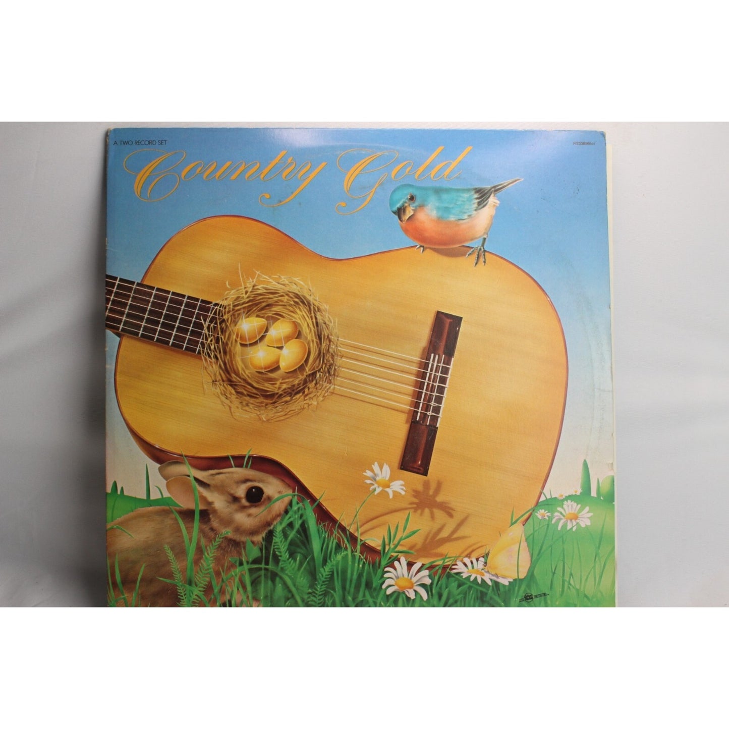 Country Gold Vinyl Record Used