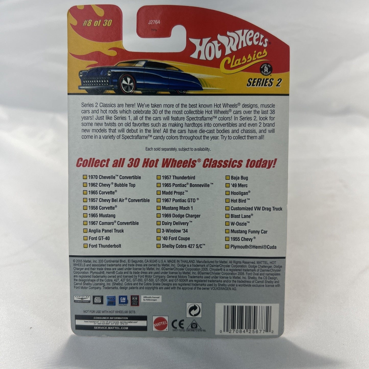 Hot Wheels Classics Series 2 Anglia Panel Truck #8 of 30 Purple Pink Super Rare