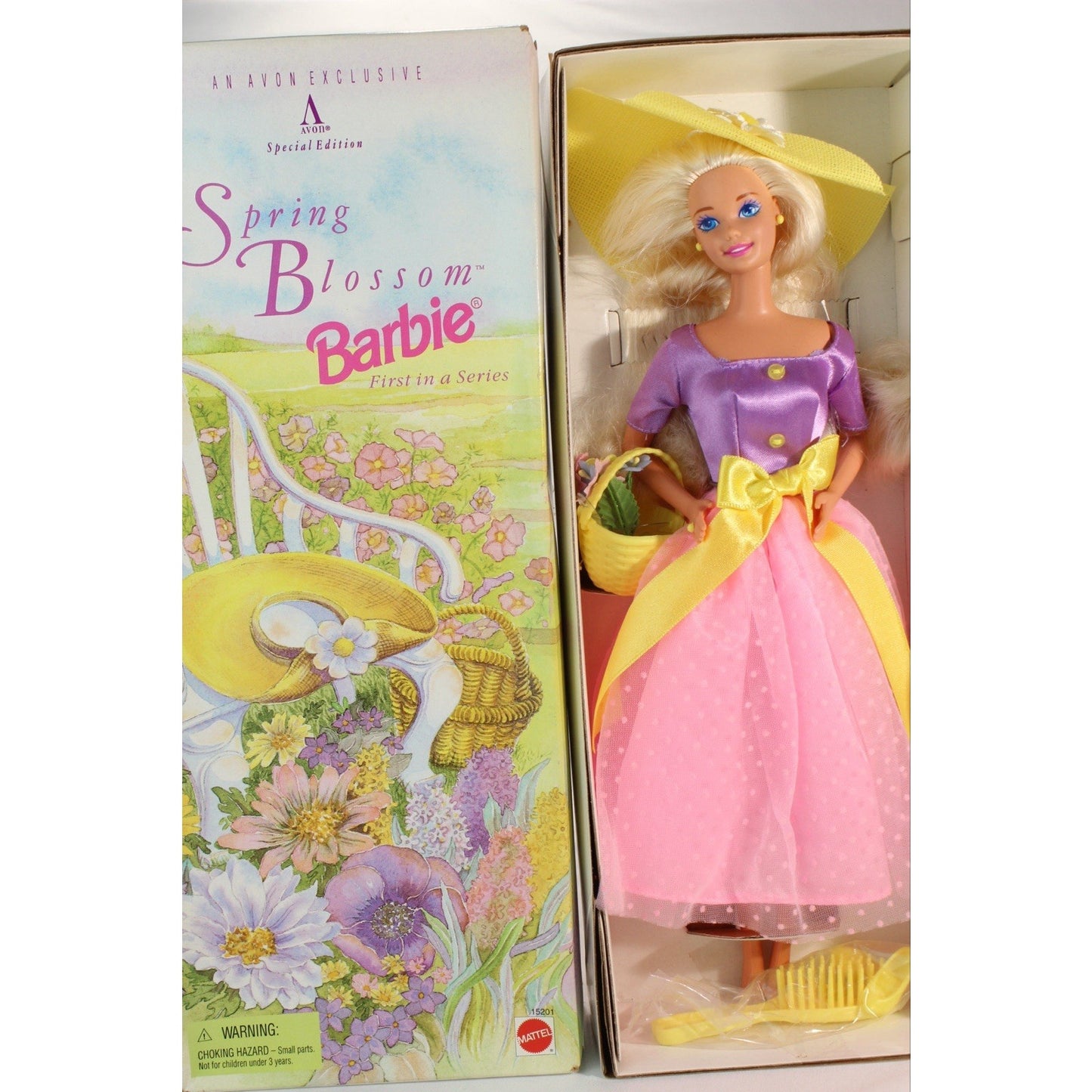 Spring Blossom Barbie Special Edition Avon Exclusive 1995 Vintage Doll Toy