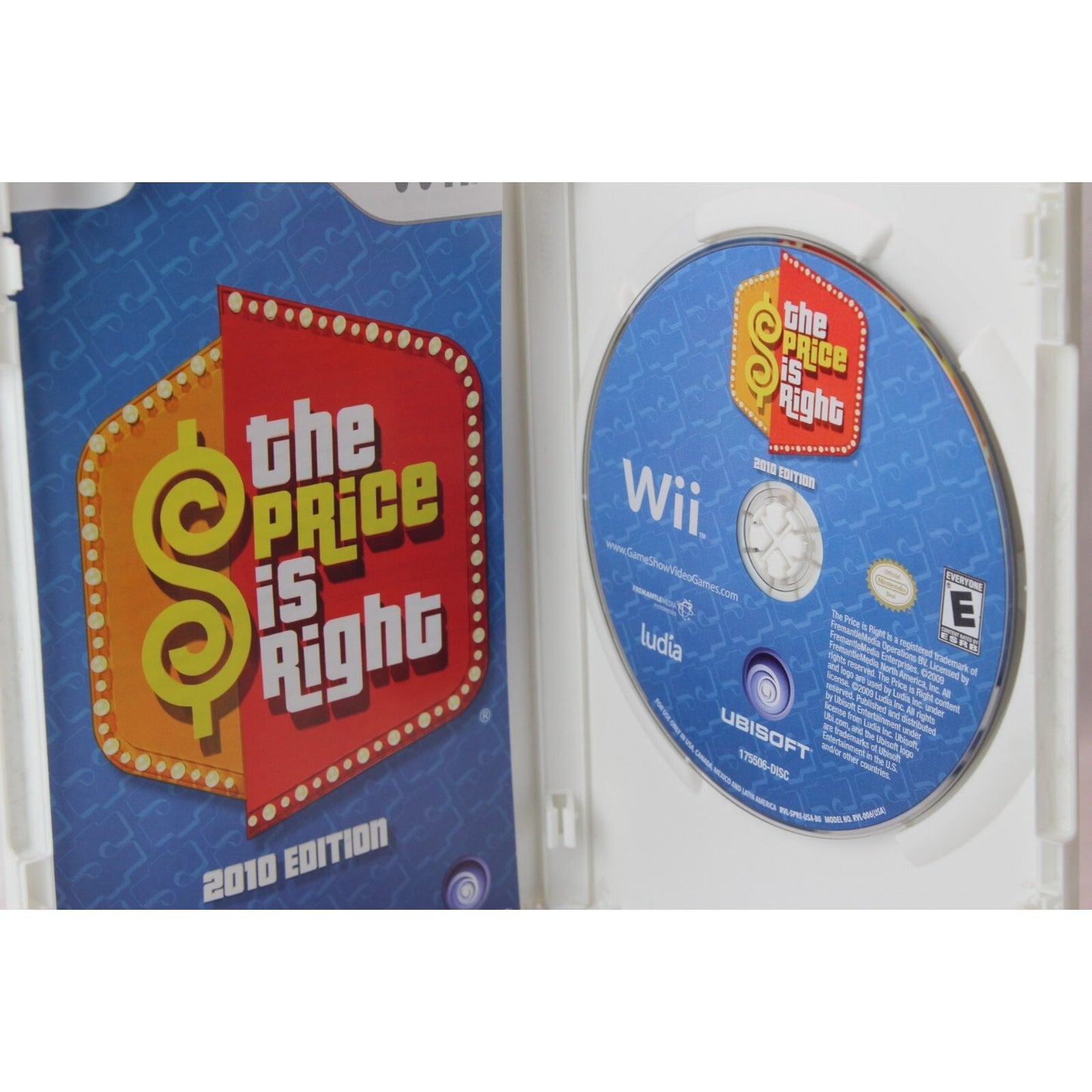 The Price Is Right 2010 Edition Nintendo Wii Tested Video Game Used