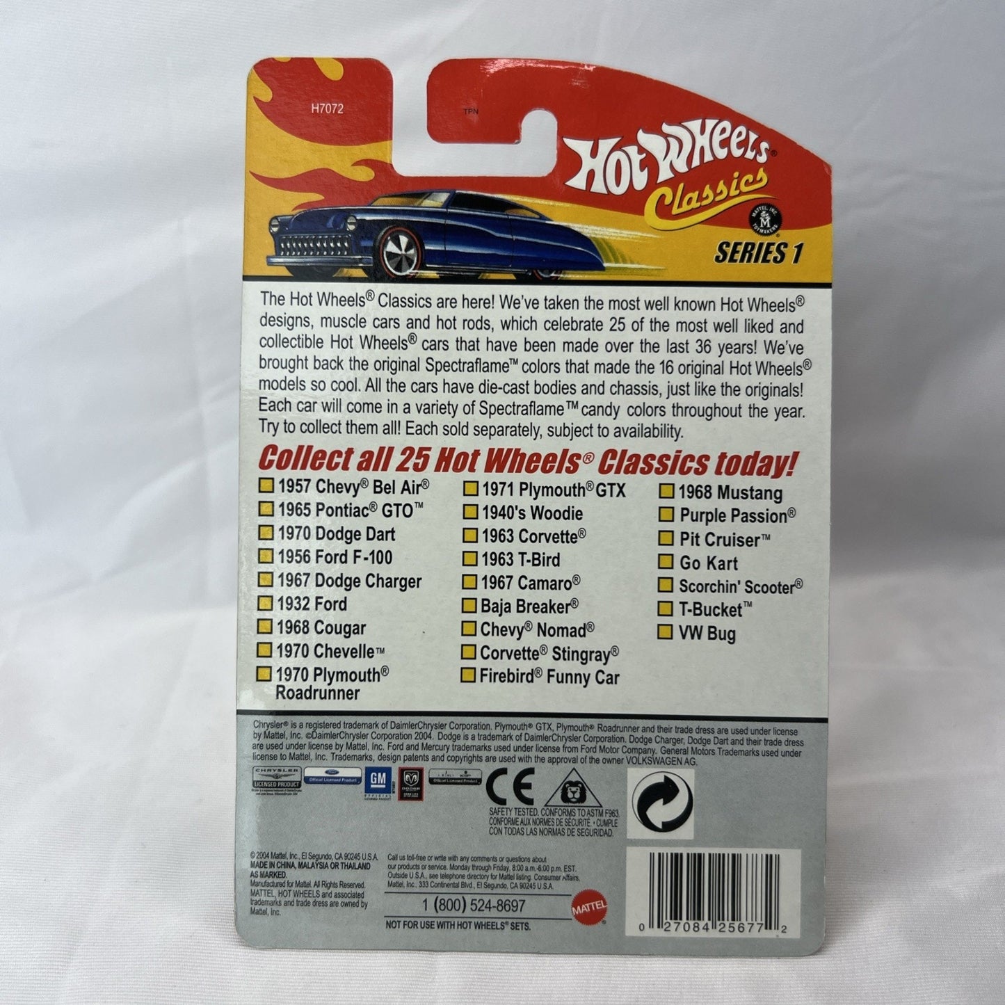 Hot Wheels Classics Series One 1968 Cougar Blue