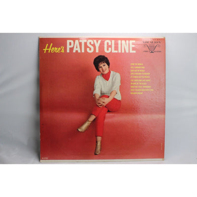 Here's Patsy Cline Vinyl Record Used
