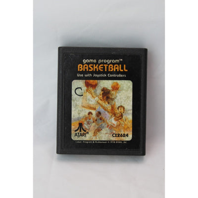 Basketball CX2624 Atari 2600 Tested Video Game Used