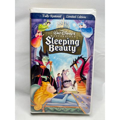 Sleeping Beauty Limited Edition Walt Disney VHS Video Tape Tested Used