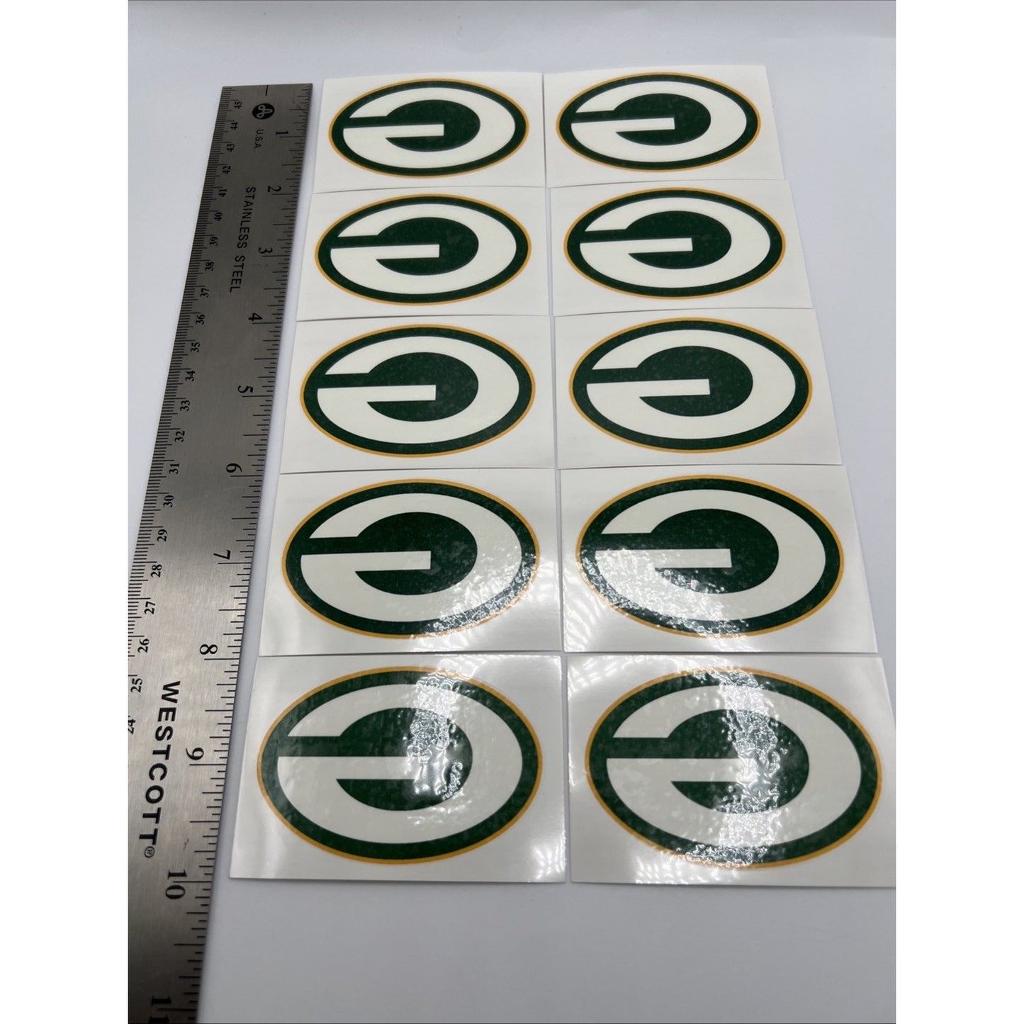 NFL Green Bay Packers Temporary Tattoo Pack Of 10 Face Body Tattoos Football