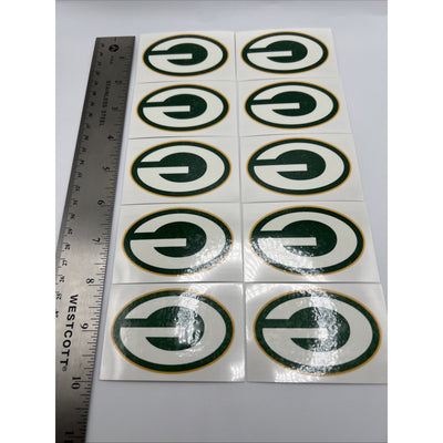 NFL Green Bay Packers Temporary Tattoo Pack Of 10 Face Body Tattoos Football
