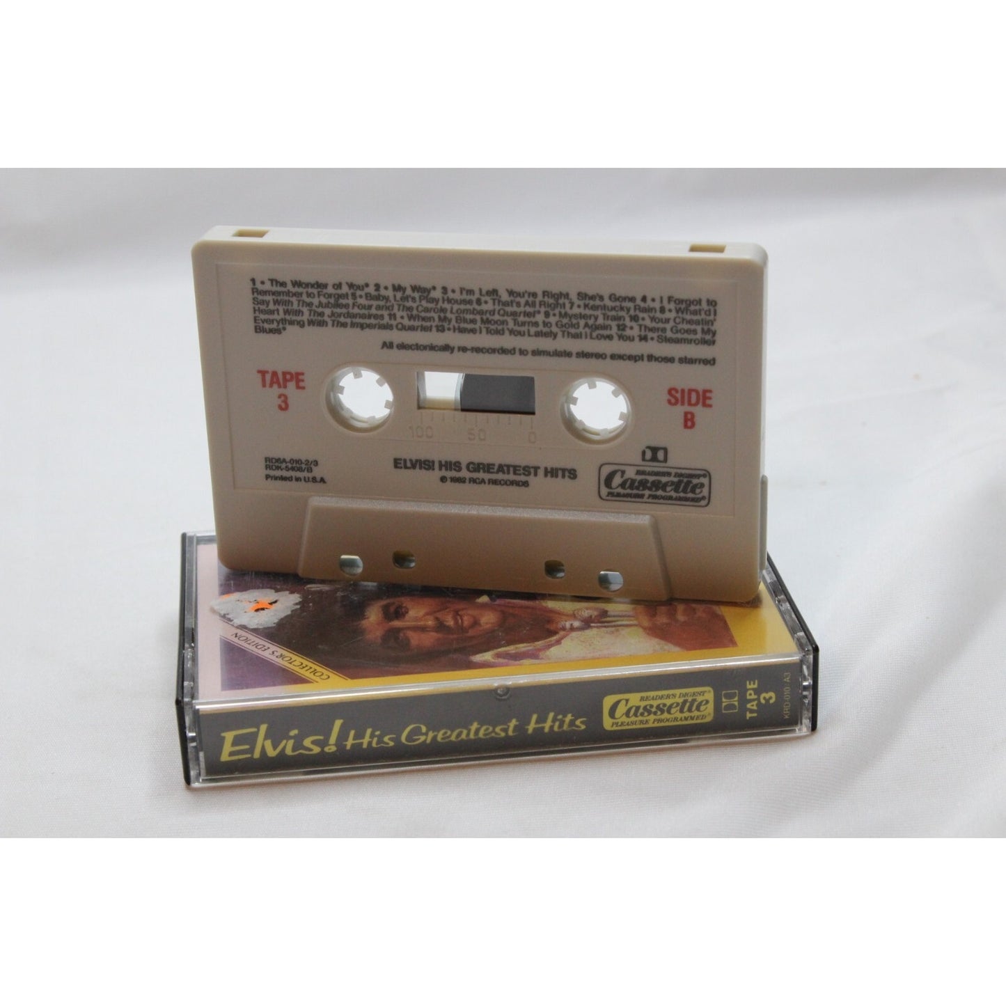 Elvis His Greatest Hits Cassette Tape Collectors Edition Tested Music Used