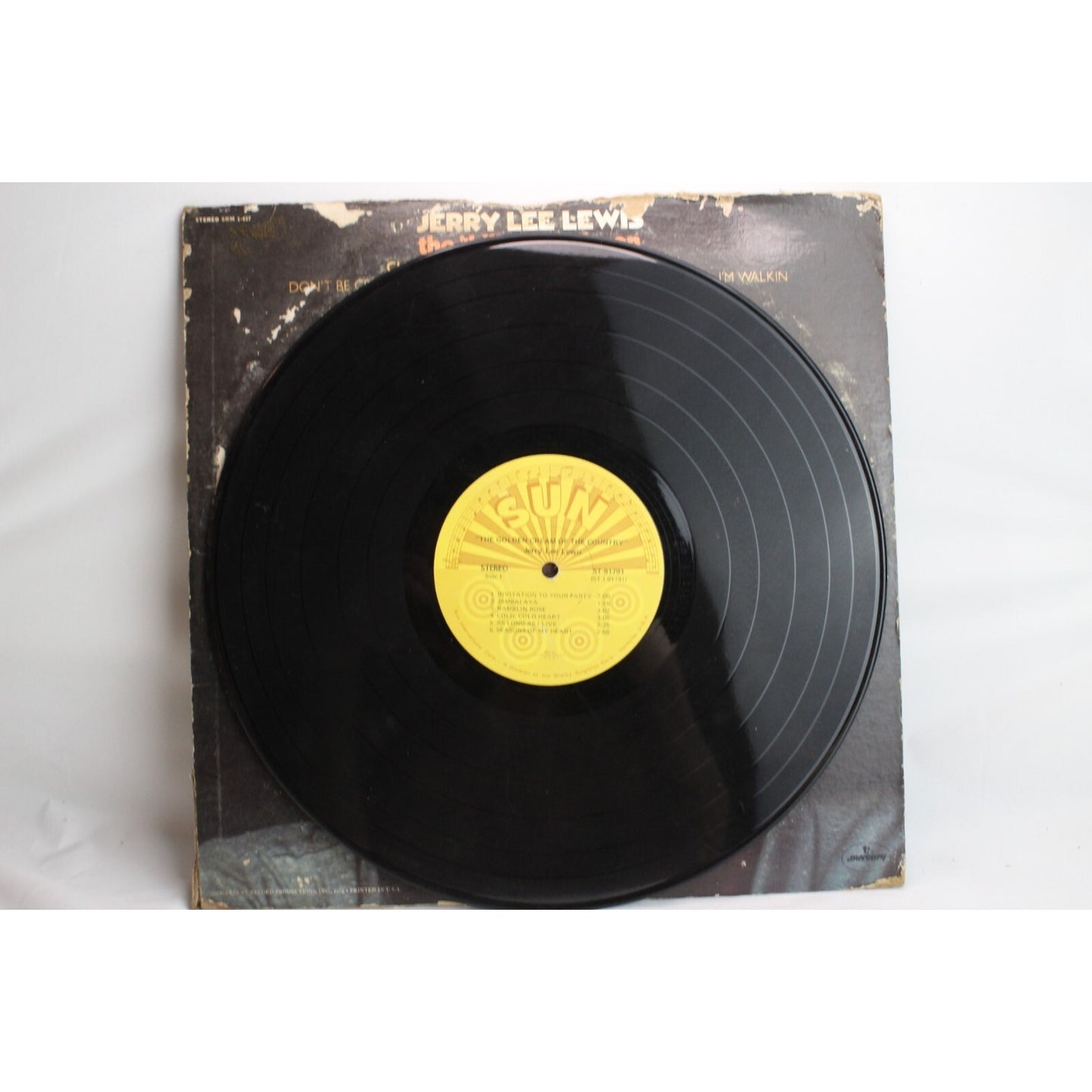 Jerry Lee Lewis The Killer Rocks On Vinyl Record Tested Used