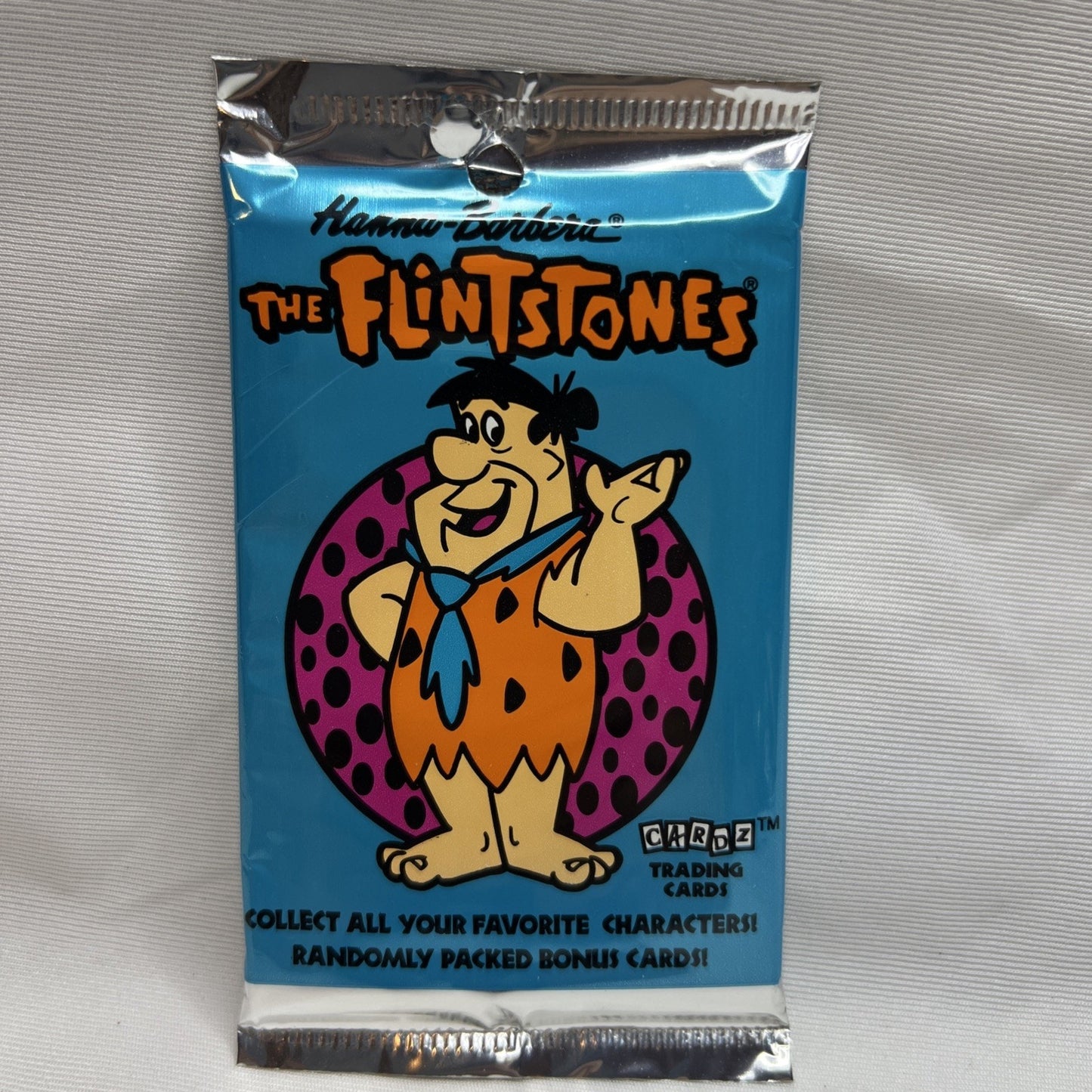 The Flintstones 1993 Series 1 Trading Cards Hanna Barbera Sealed Pack Fred New
