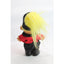 Russ Troll French Artist Valet Dancer Red And Black Jacket With Hat Yellow Hair