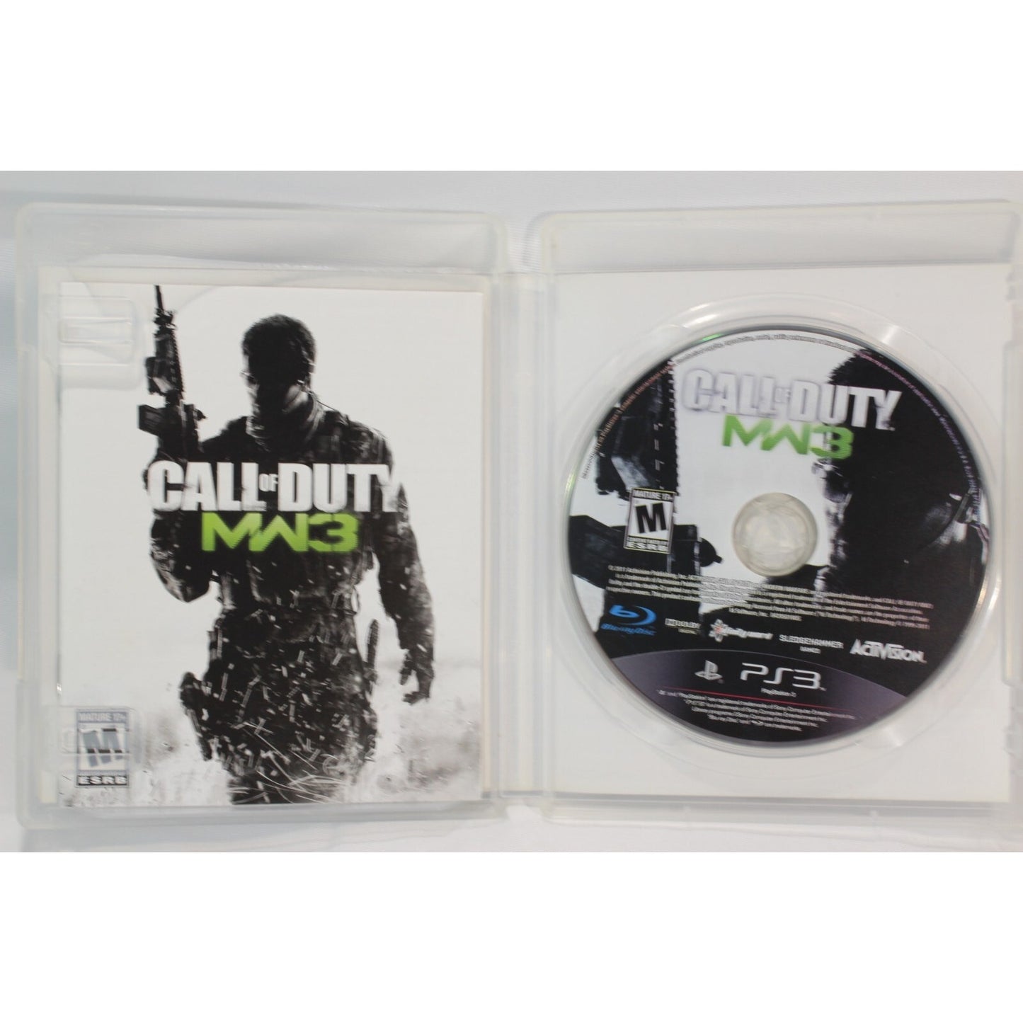 Call of Duty Modern Warfare 3 PlayStation 3 COD MW3 PS3 Tested Video Game Used