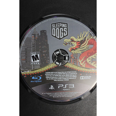 Sleeping Dogs PS3 PlayStation 3 Used Tested Video Game Open World Action