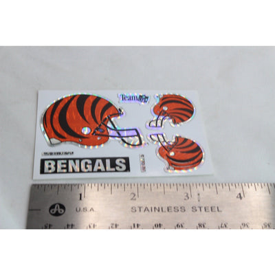 Vintage 1993 Peninsula Vending Machine Team NFL Cincinnati Bengals Sticker Prism
