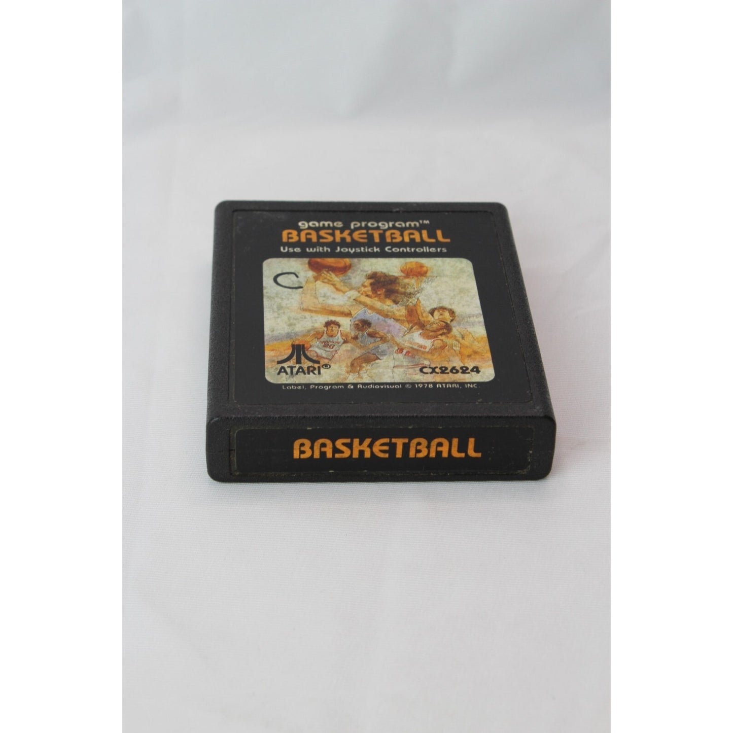 Basketball CX2624 Atari 2600 Tested Video Game Used