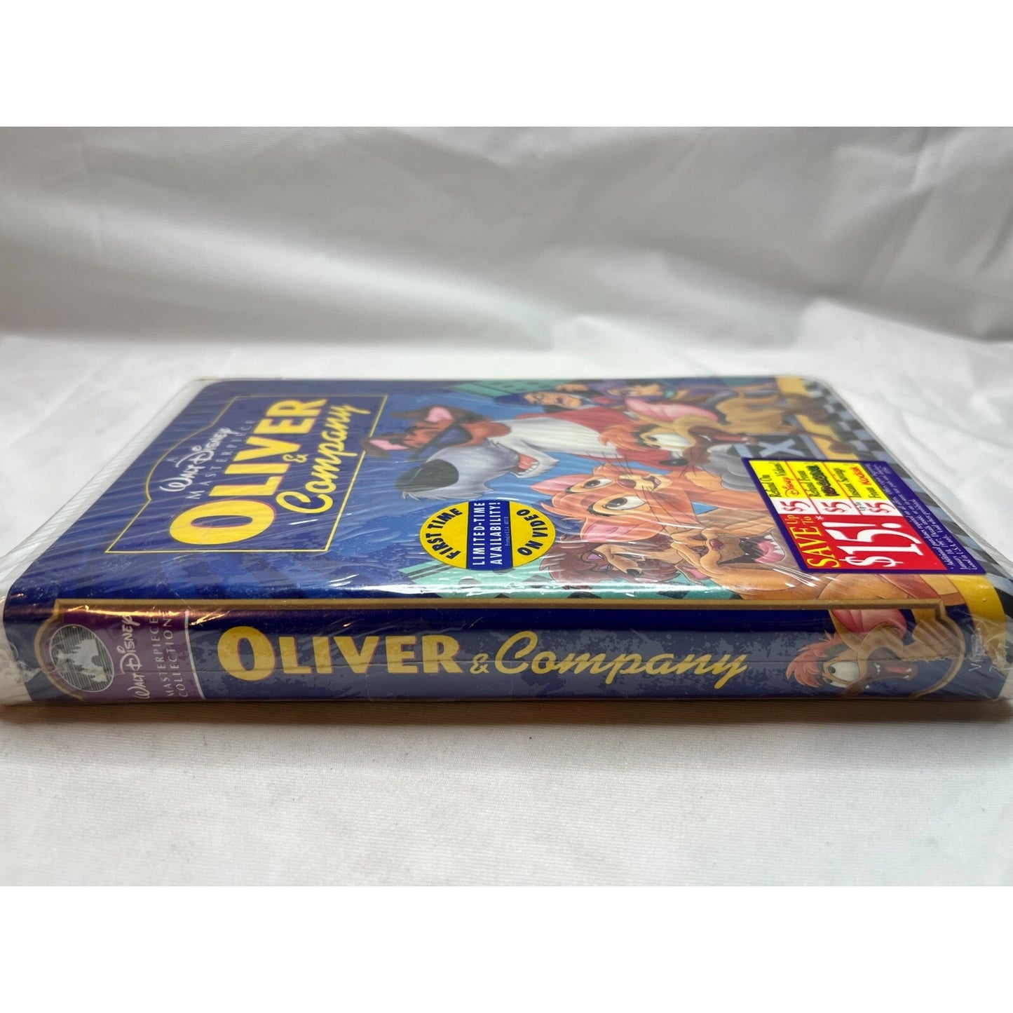 Oliver & Company VHS Walt Disney Masterpiece Collection New Sealed