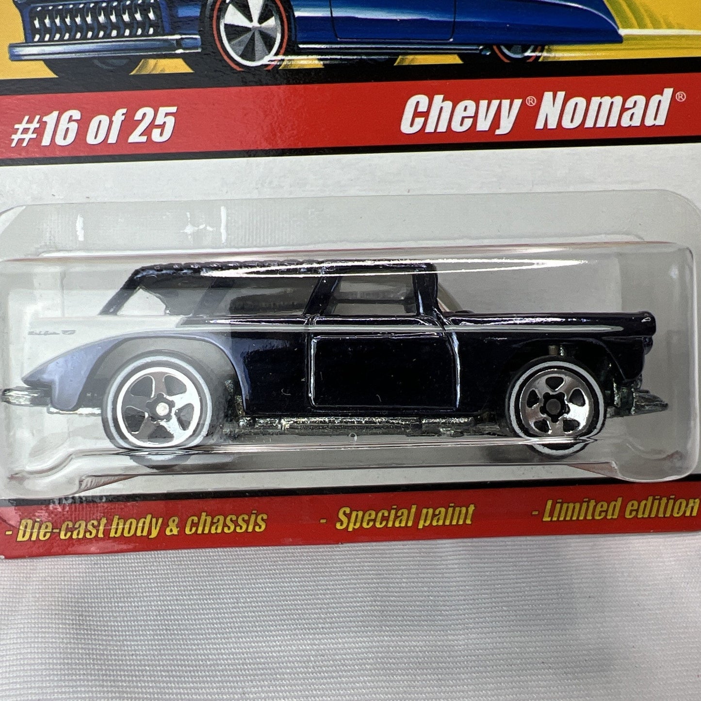 Hot Wheels Classics Chevy Nomad Series 1 16 Of 25 Dark Blue Die Cast