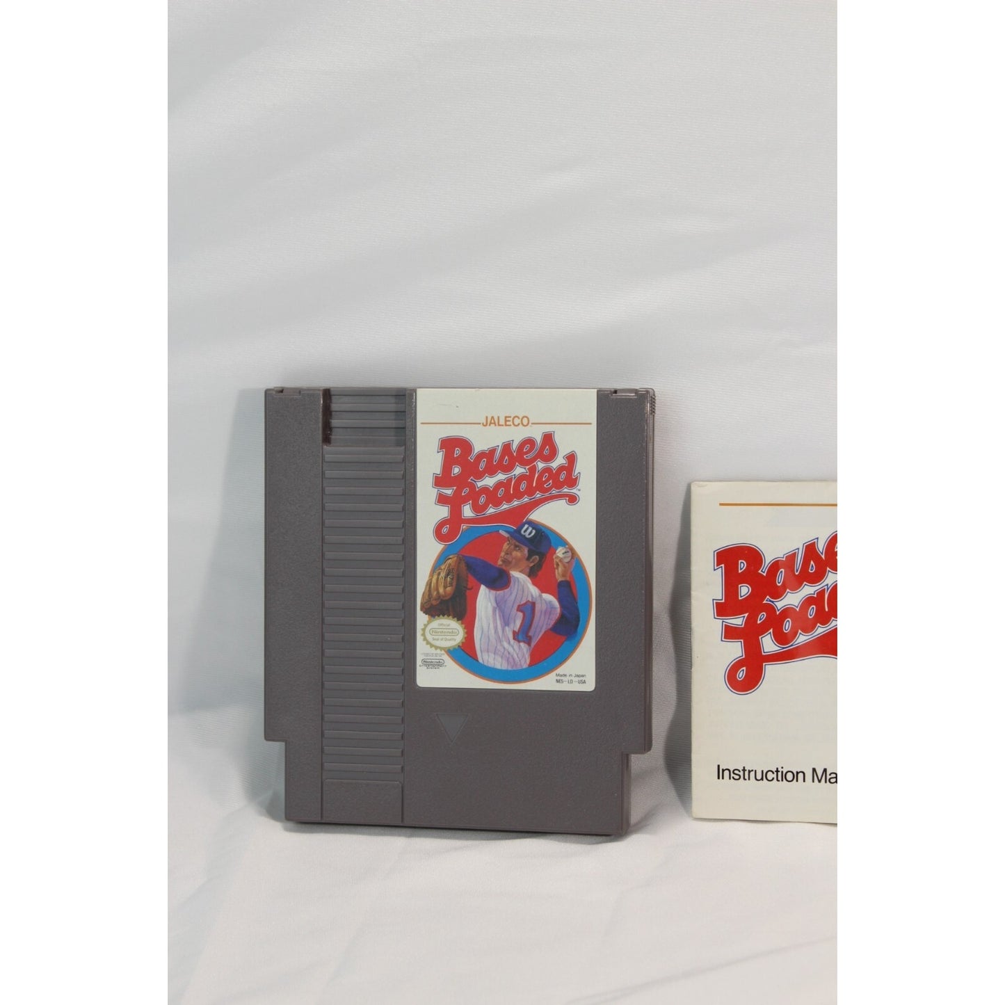 Bases Loaded Jaleco NES Tested Video Game Used Classic Baseball Sports Game