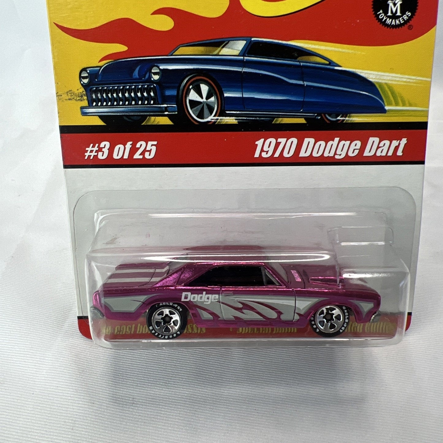 Hot Wheels Classics Series 1970 Dodge Dart Mopar Car #3 of 25 Pink Rare Diecast