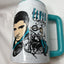 Vintage 1993 Elvis Presley Collectible Plastic Travel Mug With Lid Rare Find