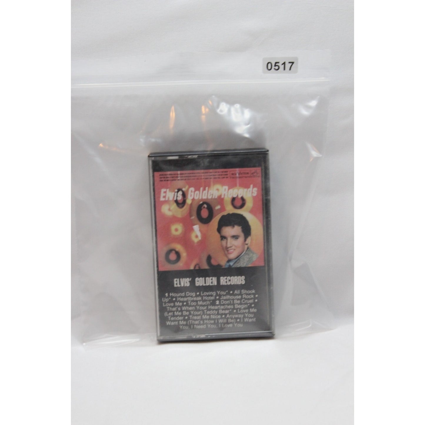 Elvis Presley Elvis' Golden Records Cassette Tape Tested Music Used