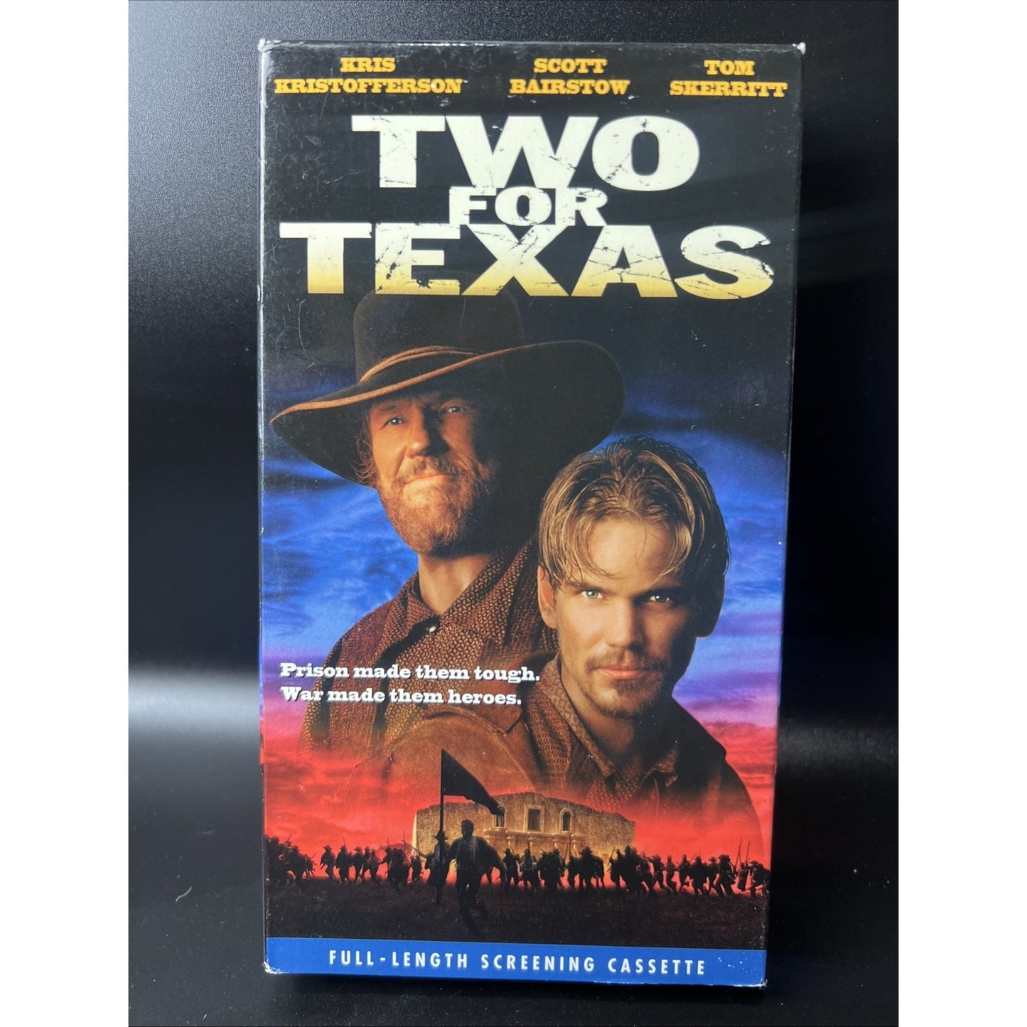 Two For Texas (VHS, 1997) Full Length Screening Screener Copy Promo Rare Tape