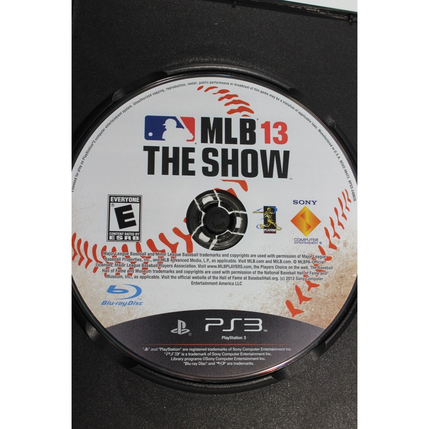 MLB 13 The Show PlayStation 3 PS3 Tested Video Game Used Baseball Sports Game