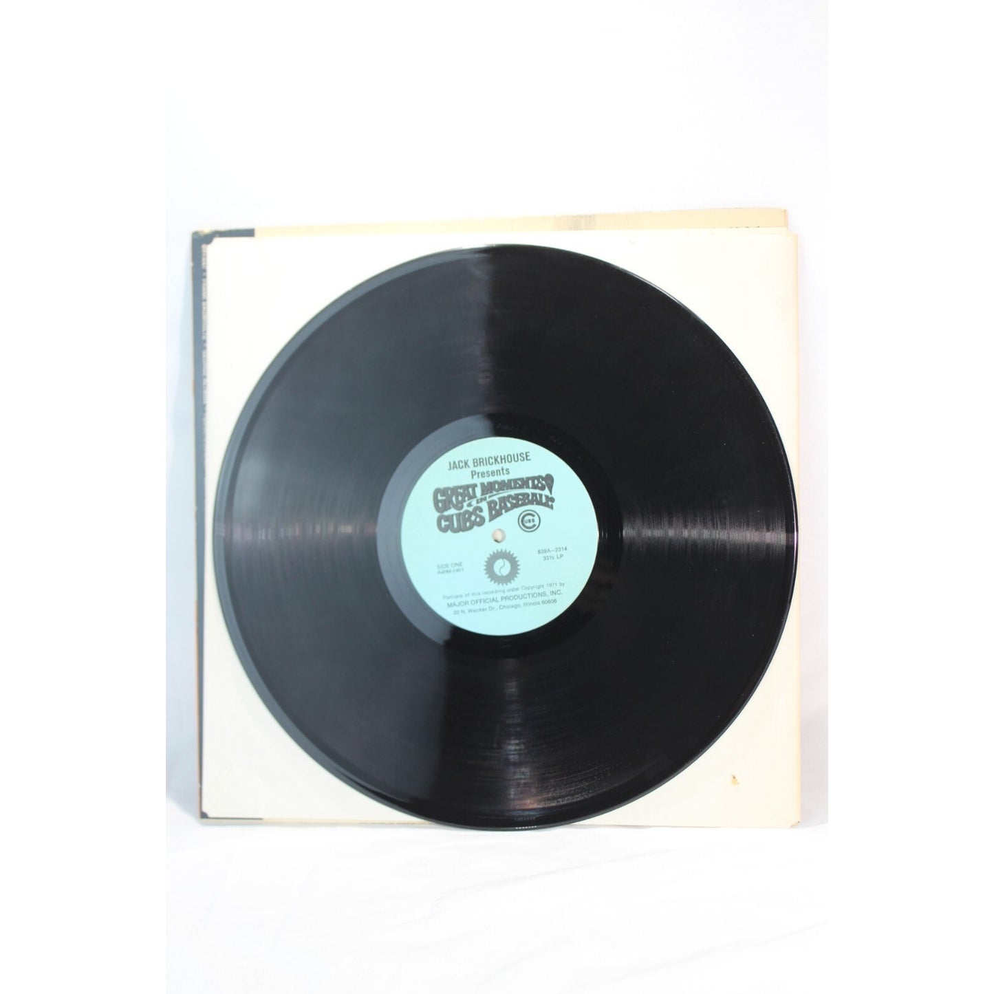 Jack Brickhouse Great Moments Cubs Baseball Record Audio Tested Video Music Used