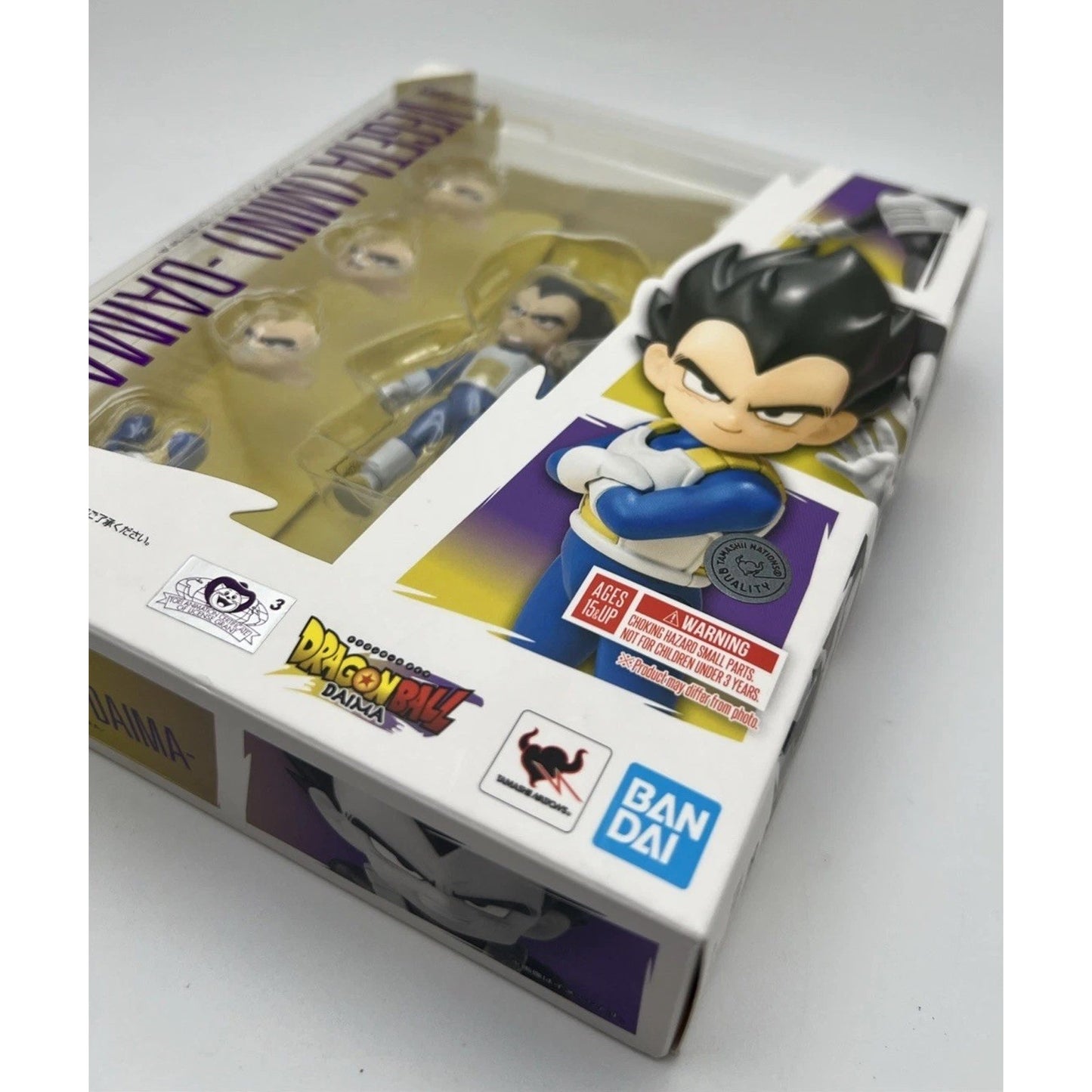 Bandai S.H. Figuarts Dragon Ball Z Daima Vegeta mini 70mm New Rare Action Figure
