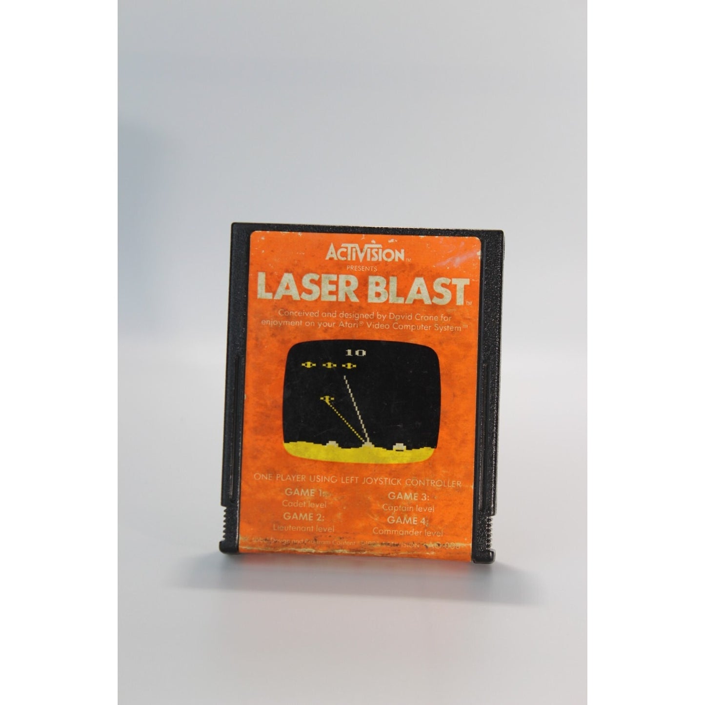 Laser Blast Atari 2600 Tested Video Game Used Classic Sci-Fi Shooter Game