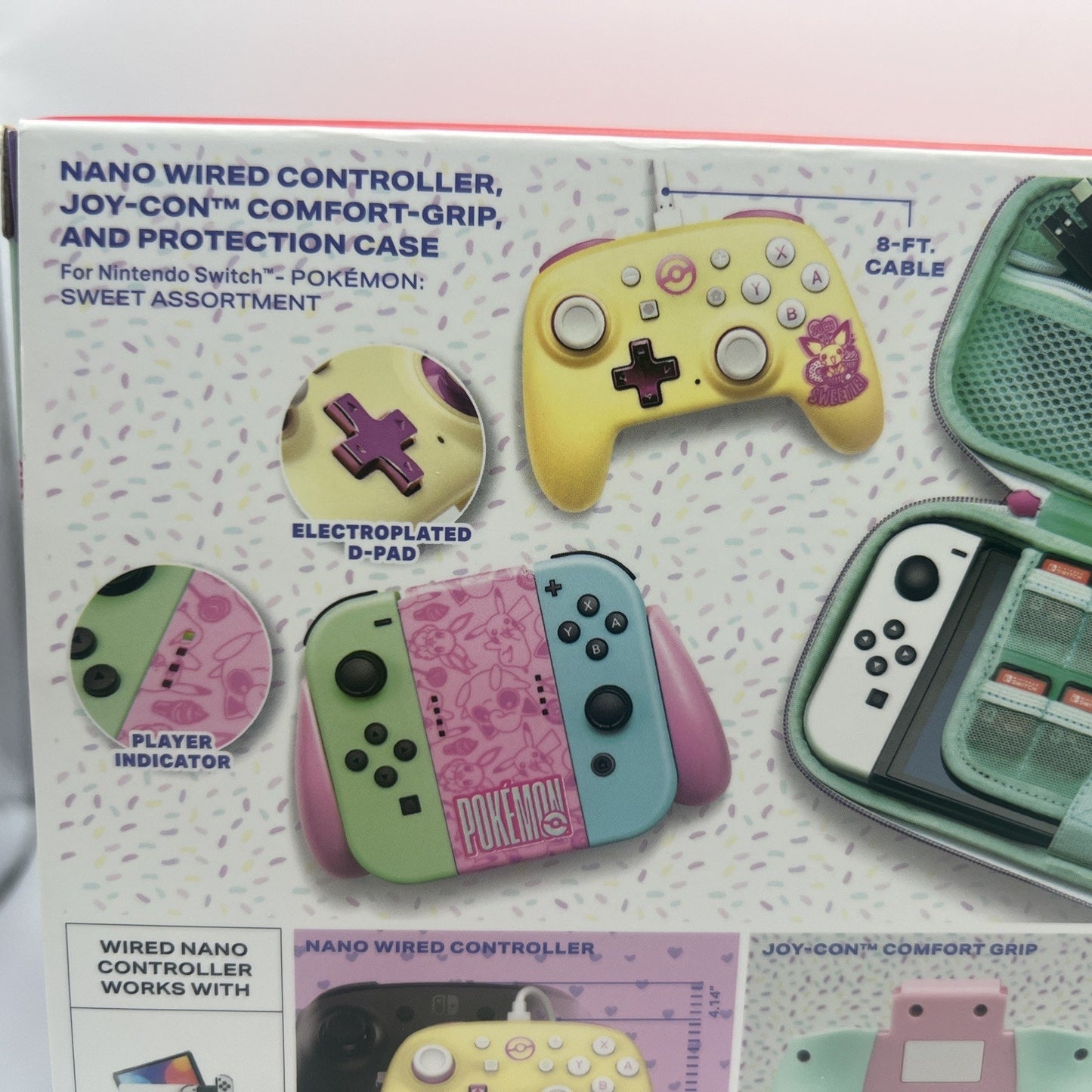 Nintendo Switch Pokemon Controller Sweet Friends Assortment Bundle Pikachu Case