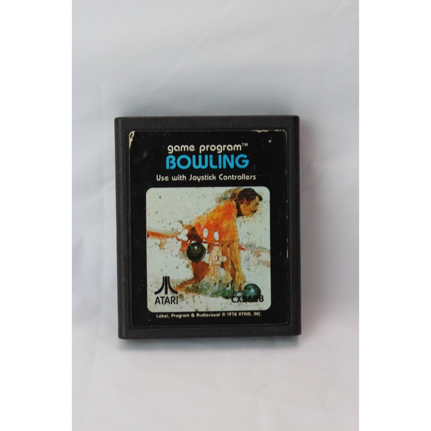 Bowling CX2628 Atari 2600 Tested Video Game Used