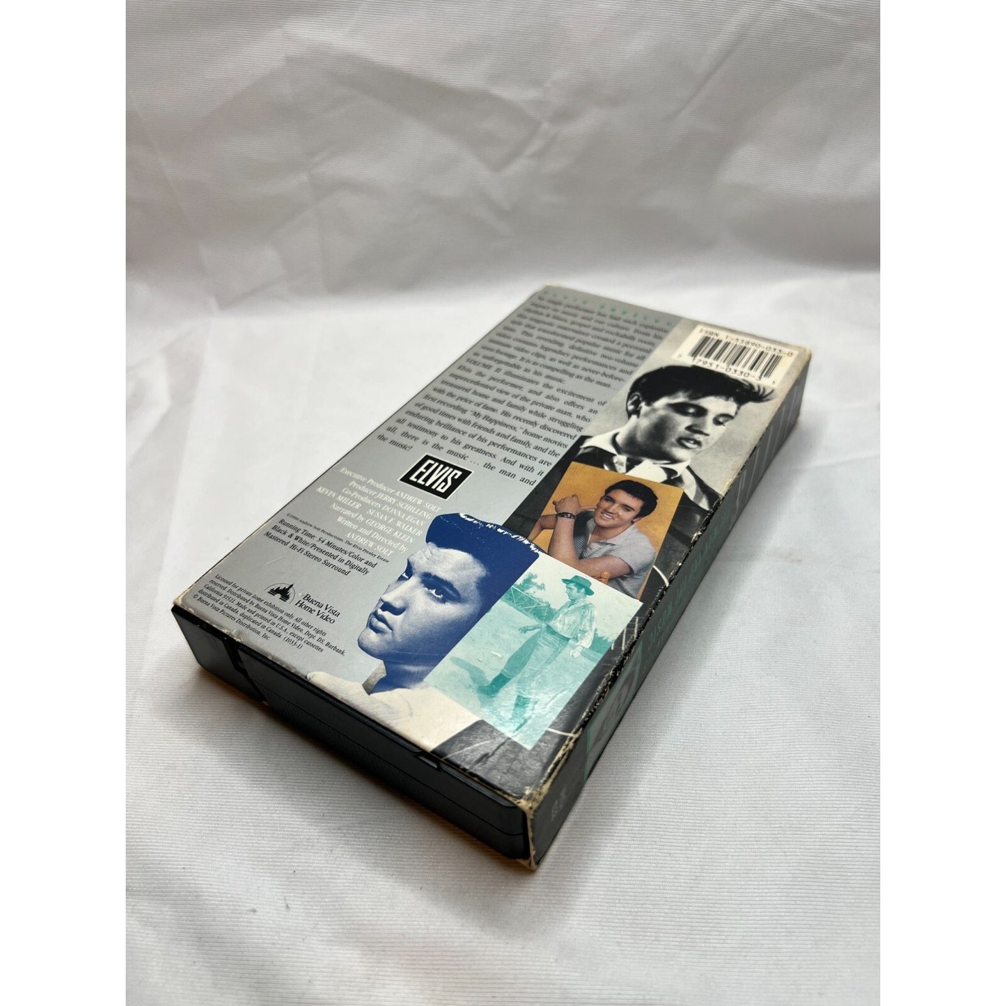 Elvis The Great Performances VHS The Man and The Music Tested Video Tape Used