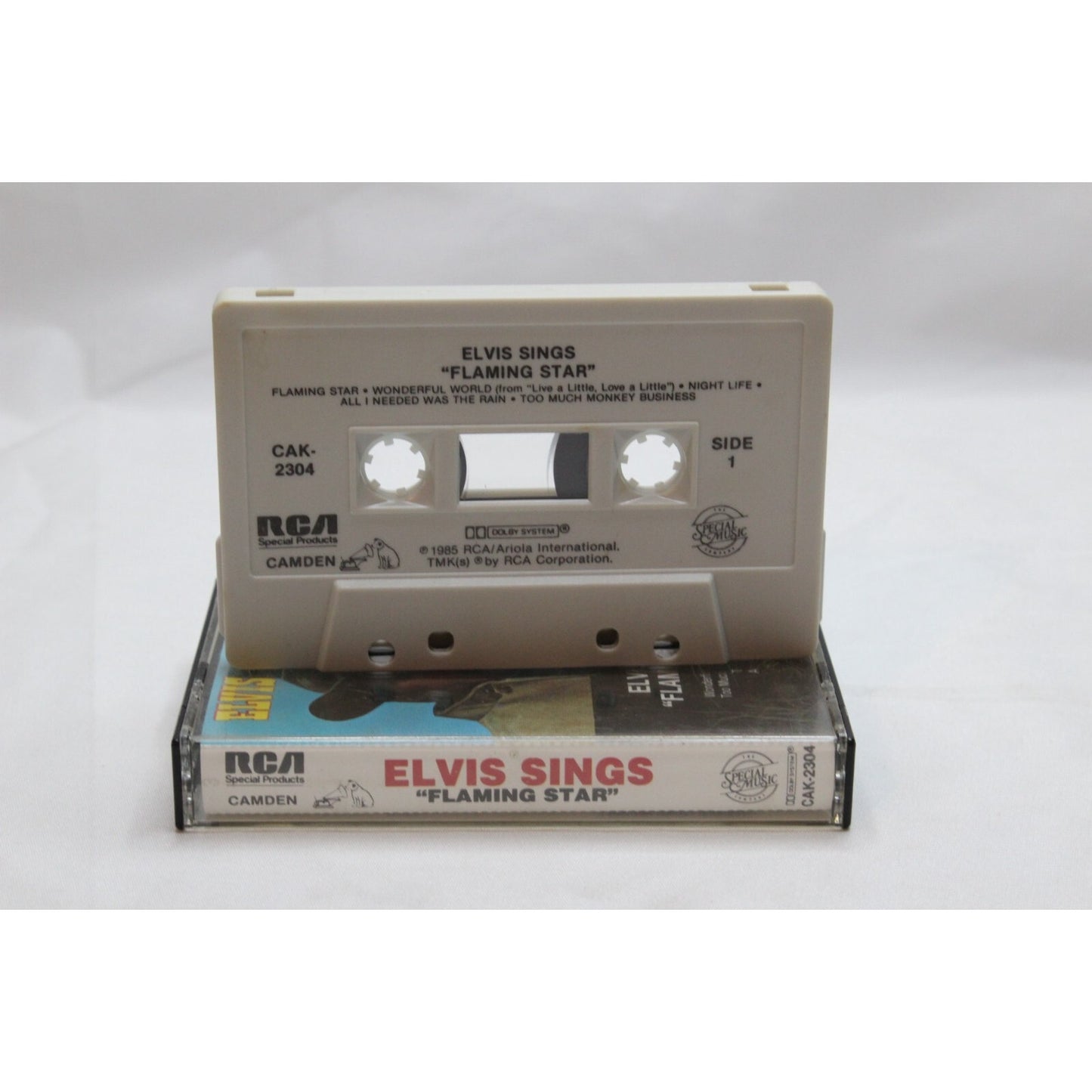 Elvis Sings Flaming Star Elvis Presley Cassette Tape Tested Music Used