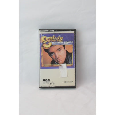 Elvis Presley 50 Years 50 Hits Cassette Tape Tested Music Used
