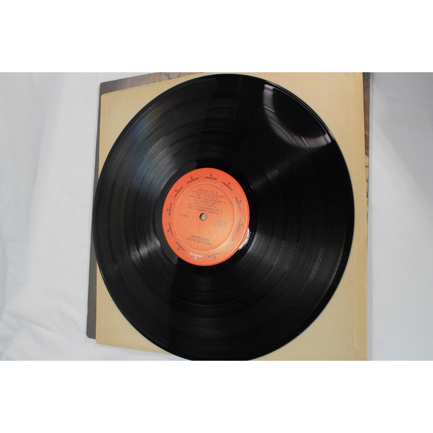 Rod Stewart Gasoline Alley Record Audio Tested Video Music Album Used