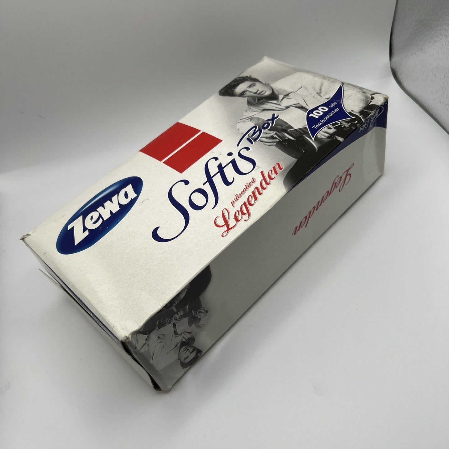 Elvis Presley Signature Zewa Softis Box präsentiert Legenden Unopened Rare