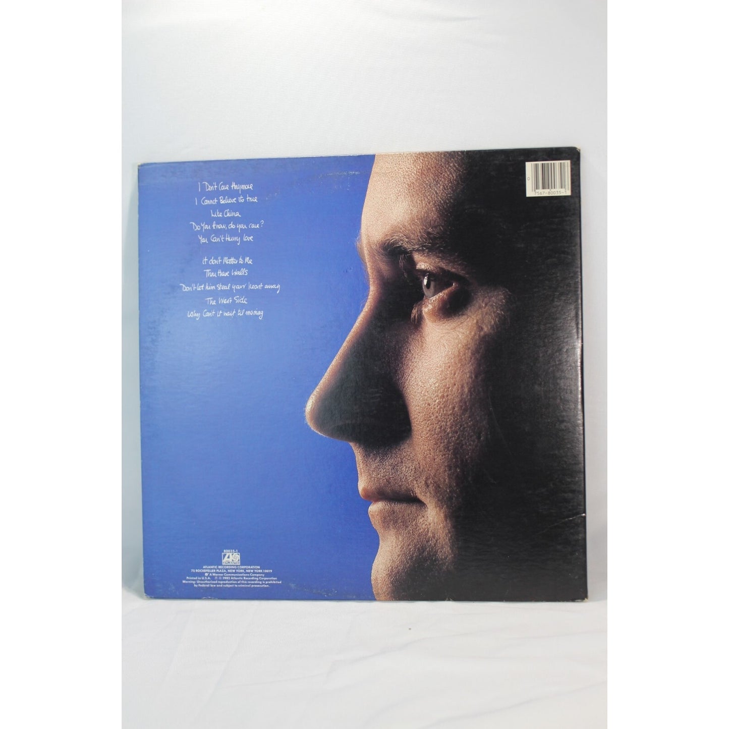 Phil Collins Hello I Must Be Going Record Audio Tested Video Music Album Used