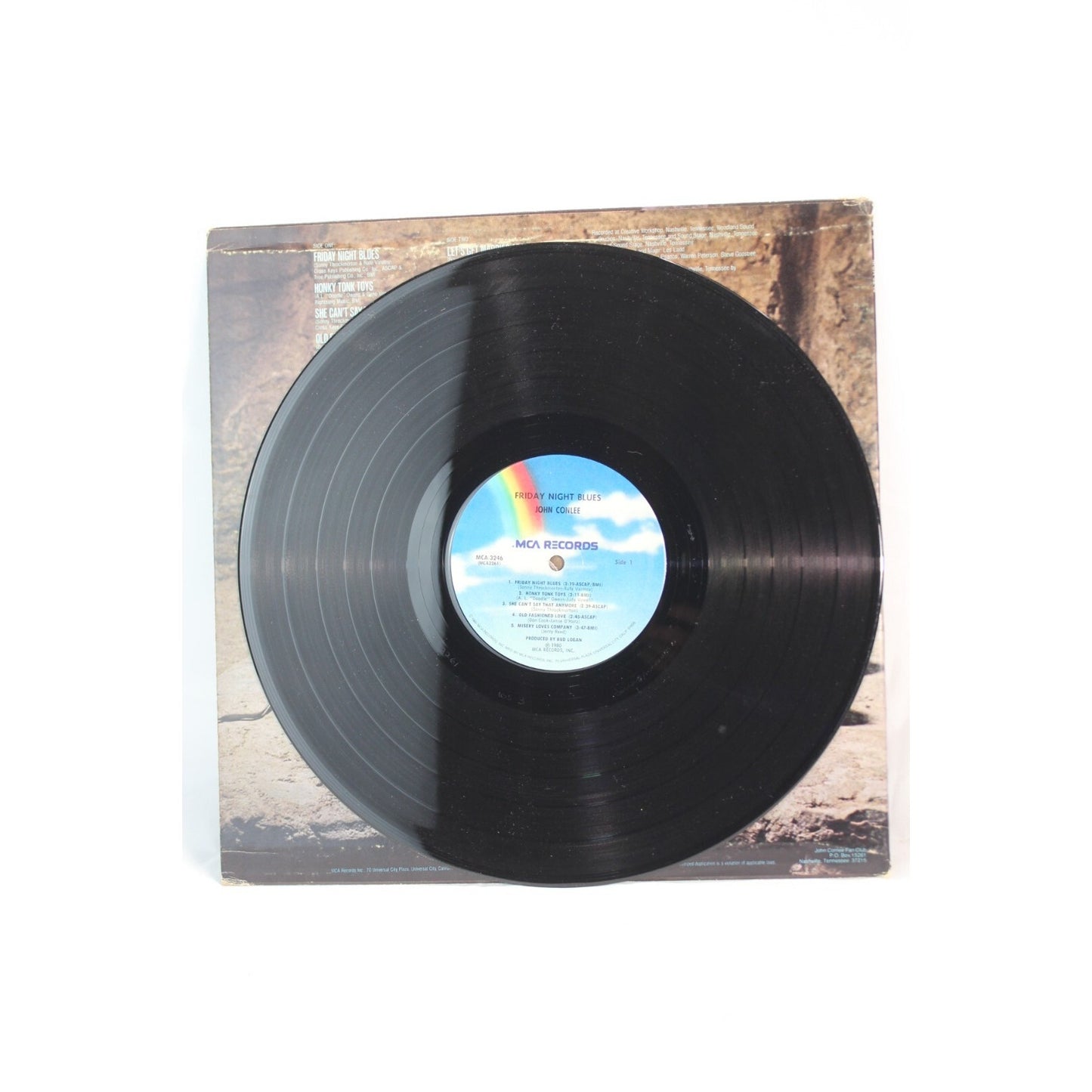 John Conlee Friday Night Blues Record Audio Tested Video Music Album Used