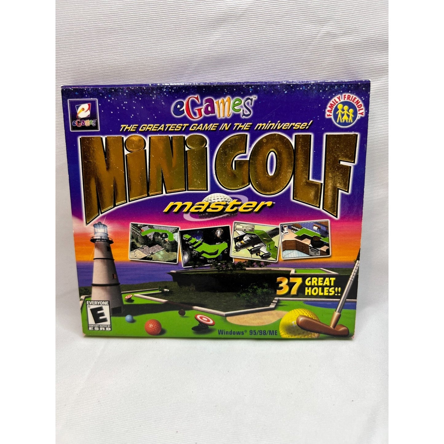 Mini Golf Master PC Game eGames Tested Video Game Used