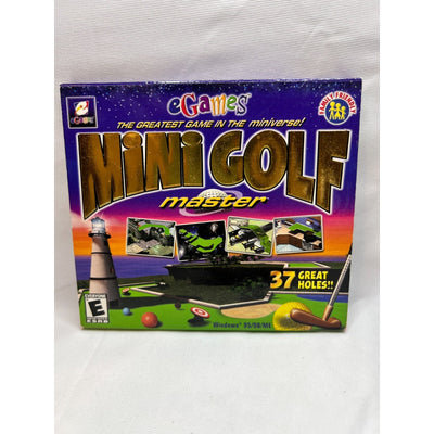 Mini Golf Master PC Game eGames Tested Video Game Used