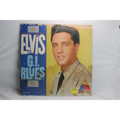 Elvis Presley G.I. Blues Vinyl Record Album Soundtrack Tested Used