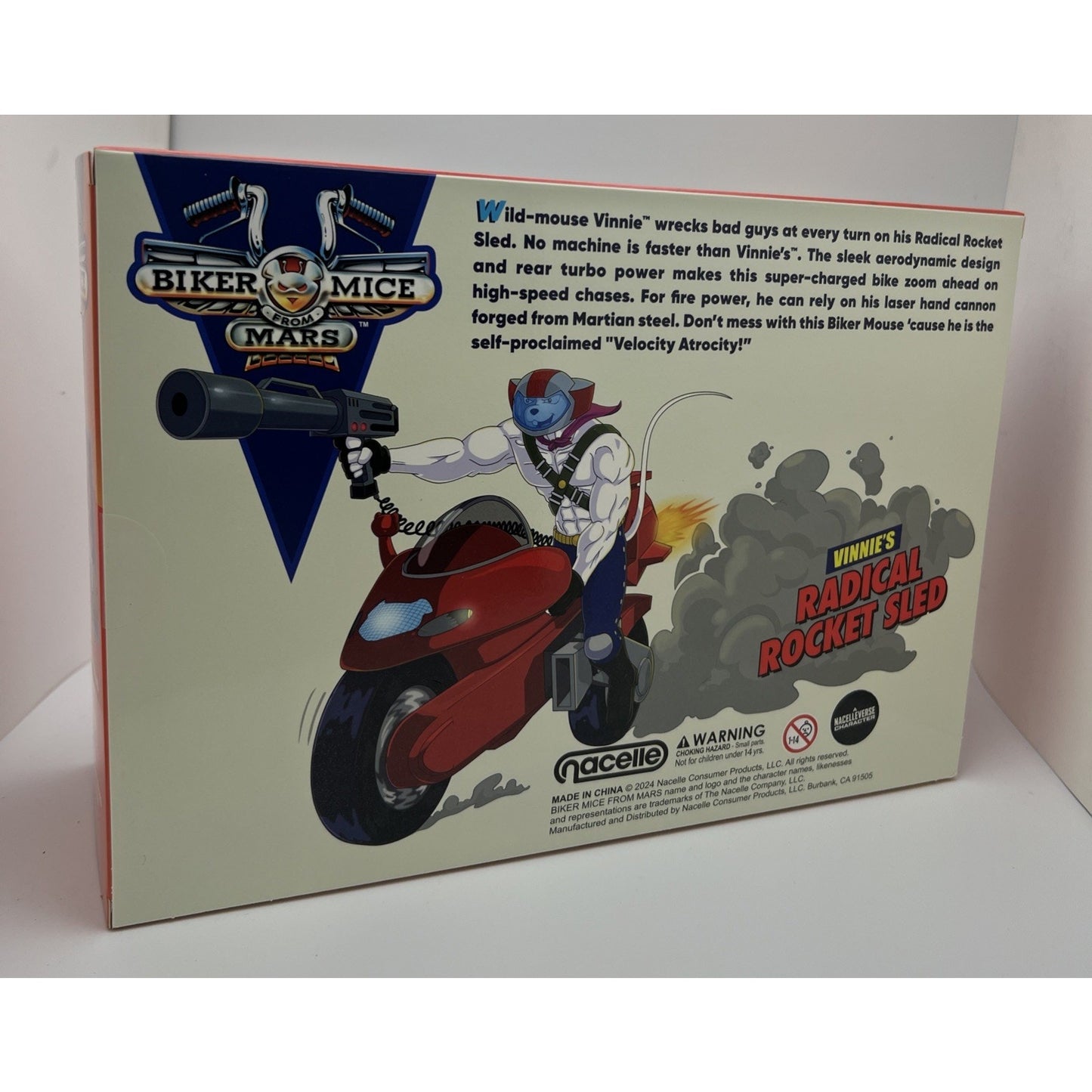 Biker Mice From Mars Vinnie's Radical Rocket Sled Rare In Stock New Sealed