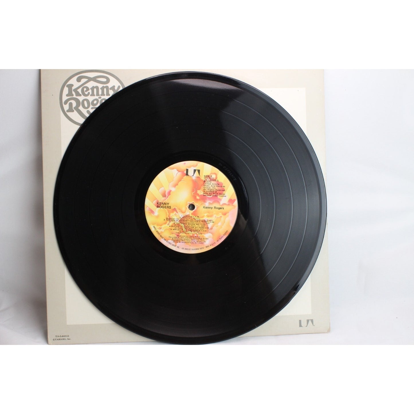 Kenny Rogers Vinyl Record Tested Used