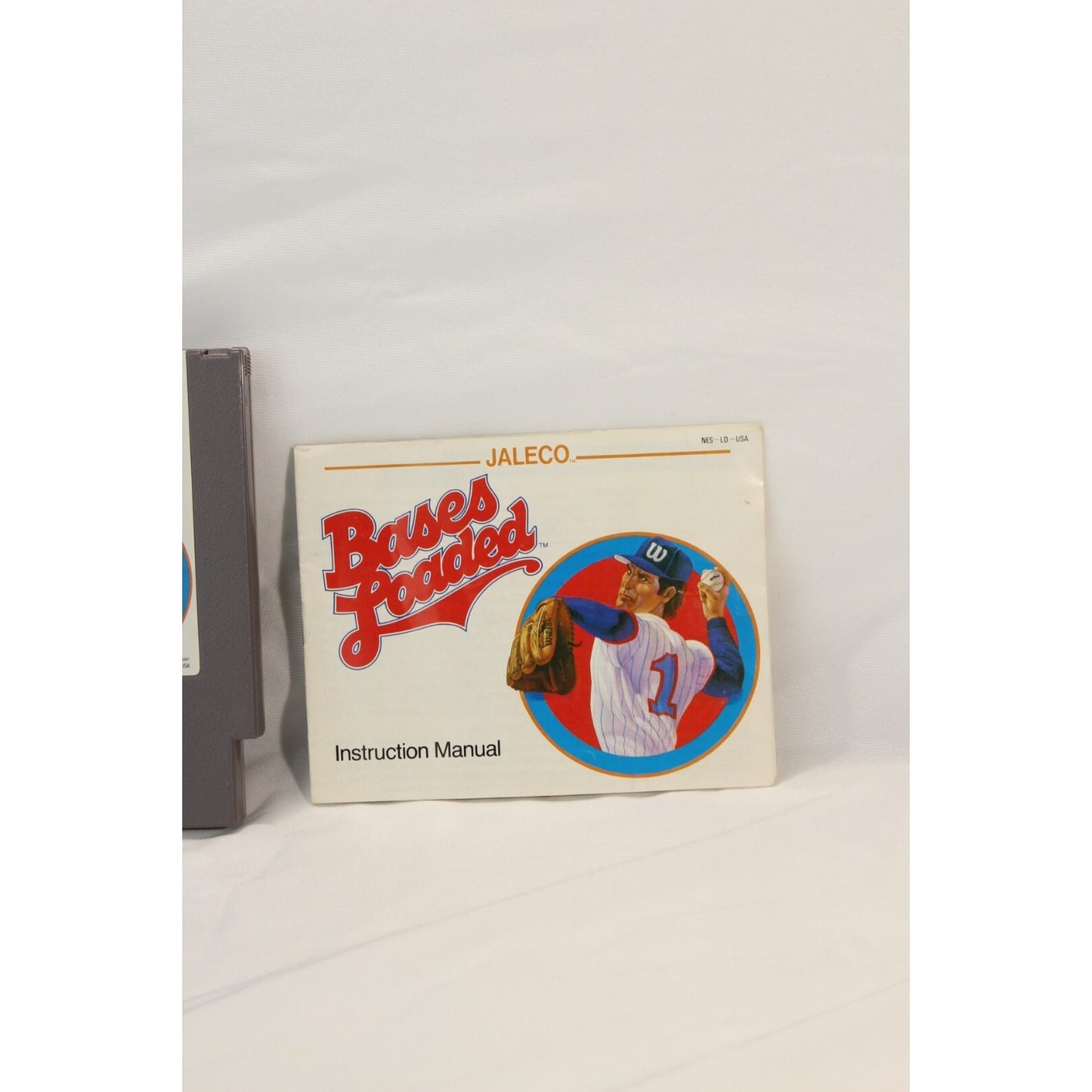 Bases Loaded Jaleco NES Tested Video Game Used Classic Baseball Sports Game