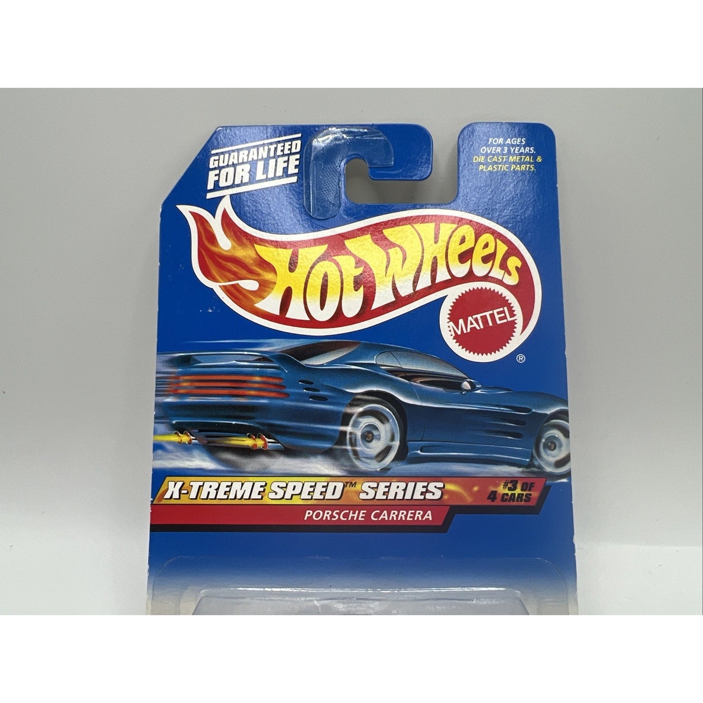 Hot Wheels X-Treme Speed Series #3 of 4 Porsche Carrera Collector #967 Silver