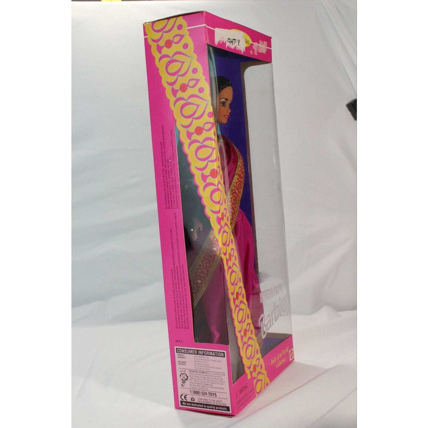 1996 Barbie Dolls of the World Indian Collection New In Box Vintage Toy