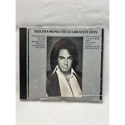 Neil Diamond-His 12 Greatest Hits Audio CD-ROM Tested Music Disc Used