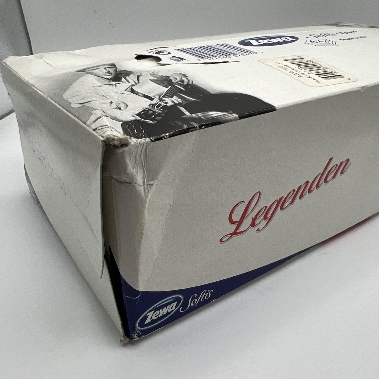 Elvis Presley Signature Zewa Softis Box präsentiert Legenden Unopened Rare